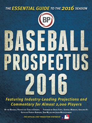 cover image of Baseball Prospectus 2016